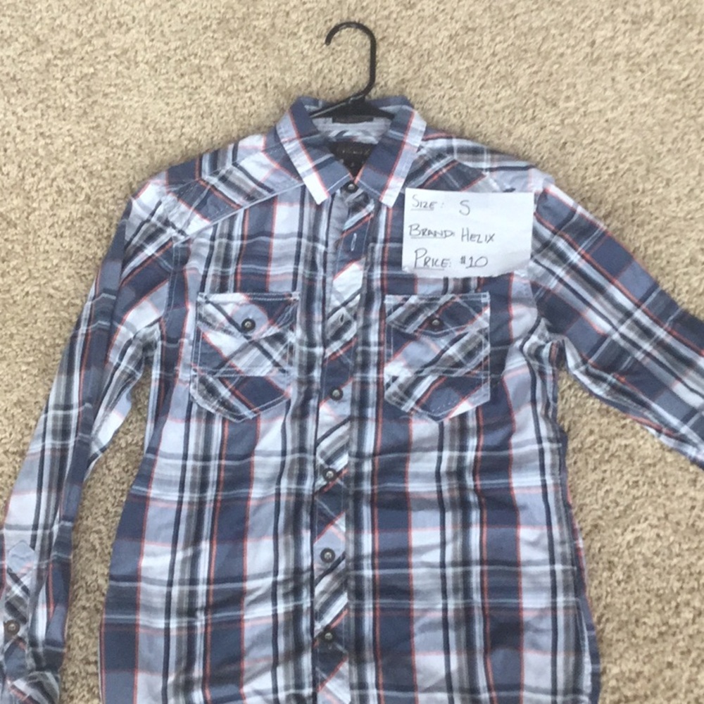 Men’s Button Up Dress Shirt